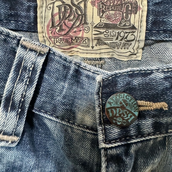 AFFLICTION Raquel Skinny Stretch Jean sz 27 - Picture 5 of 7